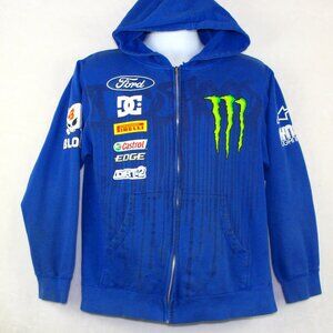 Rare Vintage DC Monster Energy Ken Block Hoodie Mens Small